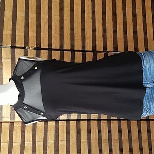 Adele & May sheer upper tank top